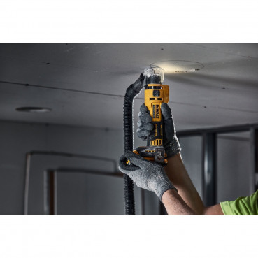 Fraiseuse Dewalt sans fil spéciale placo pour plaques de plâtre - XR - sans fil - 18 Volts | DCE555N-XJ