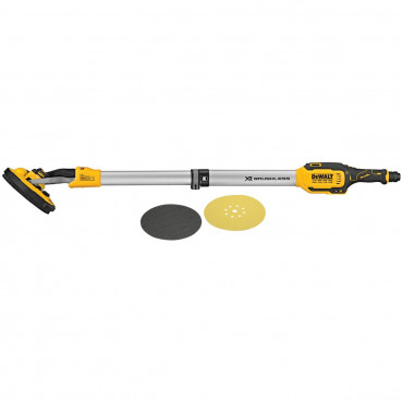 Ponceuse girafe Dewalt spéciale joint-placo - XR - sans fil - 18 Volts - 225mm brushless wireless tool control – sans batterie ni chargeur | DCE800N-XJ