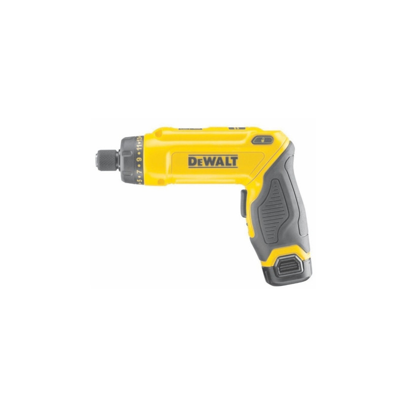 Tournevis électrique gyroscopique - XR - sans fil - 7.2 Volts - 1Ah li-ion - 2 batteries Dewalt | DCF680G2-QW