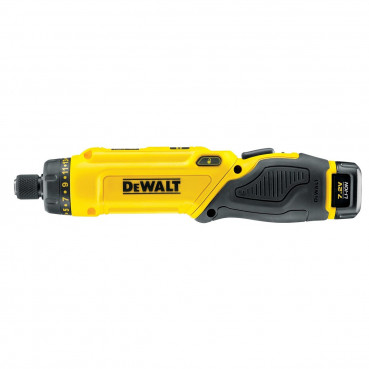 Tournevis électrique gyroscopique - XR - sans fil - 7.2 Volts - 1Ah li-ion - 2 batteries Dewalt | DCF680G2-QW