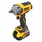 Image du produit : Boulonneuse à chocs Dewalt compacte 1/2" - XR - sans fil - 18 Volts - 5Ah li-ion brushless | DCF892P2T-QW