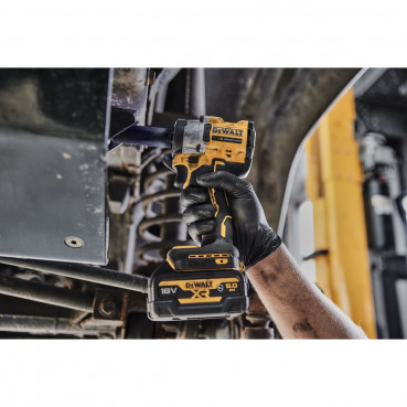 Boulonneuse Dewalt compacte 1/2" - XR - sans fil - 18 Volts - brushless - jonc de sécurité | DCF921NT-XJ