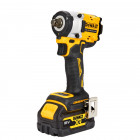 Image du produit : Boulonneuse à chocs Dewalt 1/2" - XR - sans fil - 18 Volts - 5Ah li-ion brushless - jonc de sécurité | DCF921P2G-QW