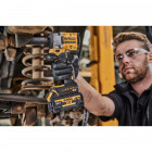 Image du produit : Boulonneuse à chocs Dewalt 1/2" - XR - sans fil - 18 Volts - 5Ah li-ion brushless - jonc de sécurité | DCF921P2G-QW