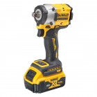 Image du produit : Boulonneuse à chocs Dewalt 1/2" - XR - sans fil - 18 Volts - 5Ah li-ion brushless - jonc de sécurité | DCF921P2T-QW