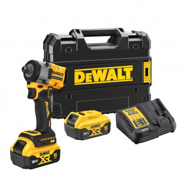 Boulonneuse à chocs Dewalt 1/2" - XR - sans fil - 18 Volts - 5Ah li-ion brushless | DCF922P2T-QW