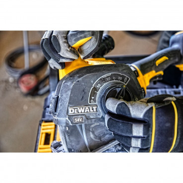 Rainureuse à béton Dewalt - XR - sans fil - Flexvolt 54 Volts - 2 x 2Ah li-ion brushless | DCG200T2-QW