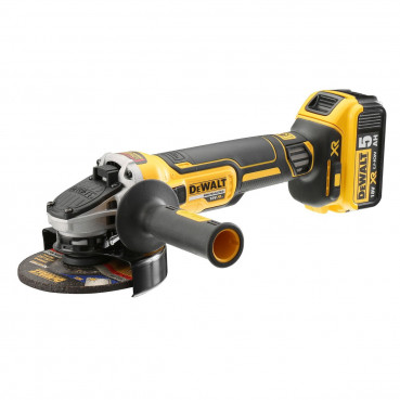 Meuleuse Dewalt - XR - sans fil - 18 Volts - 5Ah li-ion brushless - 125mm | DCG405P2-QW