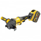 Image du produit : Meuleuse Dewalt 2.0 - XR - sans fil - Flexvolt 54 Volts - 2Ah li-ion BL 125mm | DCG418T2-QW