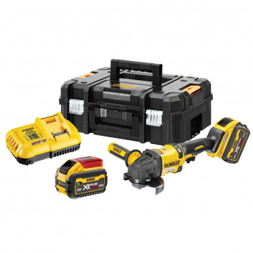 Meuleuse Dewalt 2.0 - XR - sans fil - Flexvolt 54 Volts - 3Ah li-ion bl125mm | DCG418X2-QW