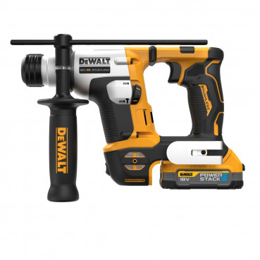 Perforateur Dewalt compact sds-plus 16mm - XR - sans fil - 18 Volts - 2Ah - 2 batteries Dewalt powerstack | DCH172E2T-QW