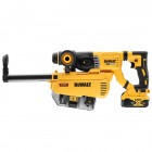 Image du produit : Perforateur - burineur Dewalt Dewalt sds-plus - XR - sans fil - 18 Volts - 5Ah li-ion brushless | DCH263P1-QW