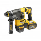 Image du produit : Perforateur Dewalt sds-plus - XR - sans fil - Flexvolt 54 Volts - 3Ah li-ion brushless 3.5 joules - 2 batteries Dewalt | DCH333X2-QW