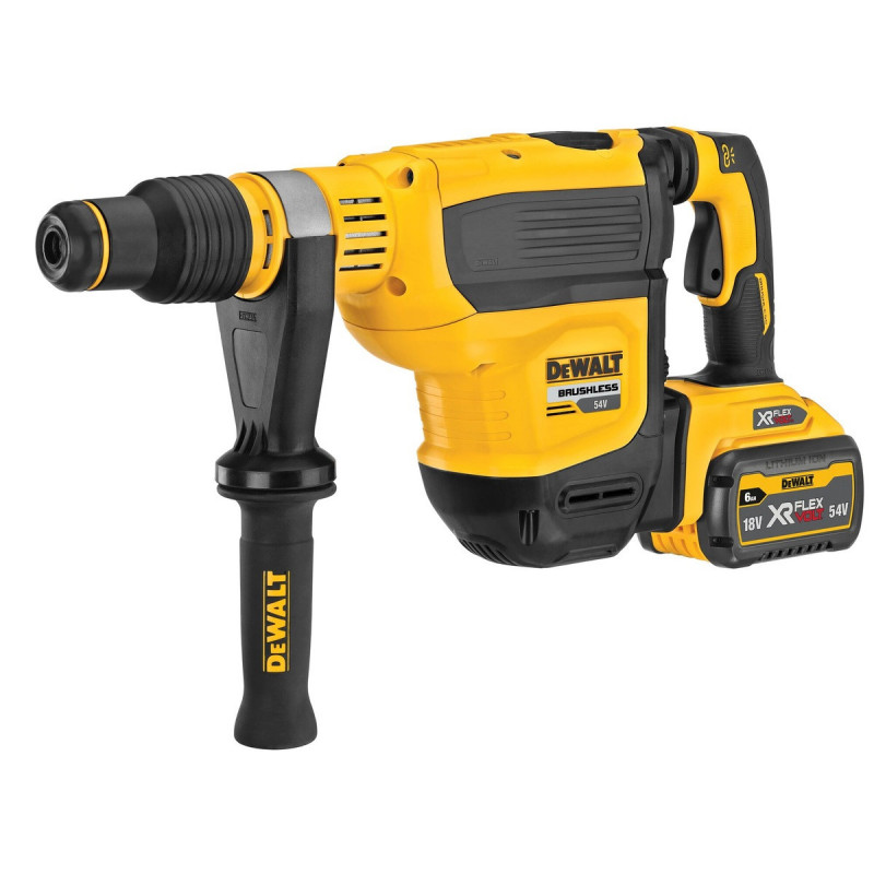 Perforateur burineur Dewalt - XR - sans fil - Flexvolt 54 Volts - sds-max 45mm - 2 x 3Ah | DCH614X2-QW