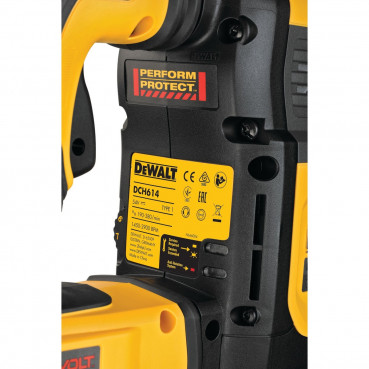 Perforateur burineur Dewalt - XR - sans fil - Flexvolt 54 Volts - sds-max 45mm - 2 x 3Ah | DCH614X2-QW