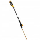 Image du produit : Taille-haies Dewalt orientable sur perche - XR - sans fil - 18 Volts - 1 batterie 5Ah | DCMPH566P1-QW