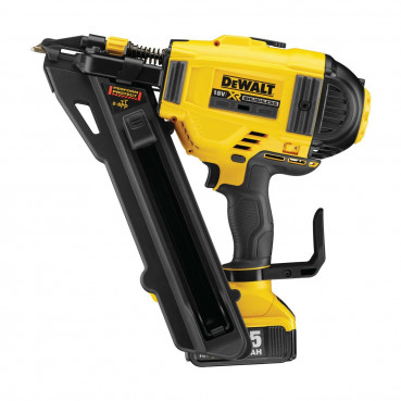 Cloueur de sabot de charpente - XR - sans fil - 18 Volts - 5Ah li-ion brushless - 2 batteries Dewalt - coffret | DCN693P2-QW