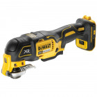 Image du produit : Multi-cutter Dewalt sans-fil découpeur-ponceur multifonctions18 Volts - brushless - 3 vitesses | DCS356NT-XJ