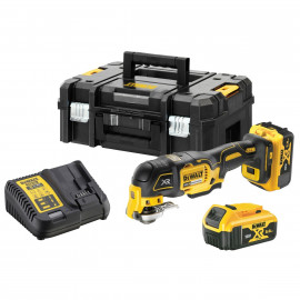 Multi-cutter Dewalt sans-fil découpeur-ponceur multifonctions18 Volts - brushless - 3 vitesses - 2 x 5Ah | DCS356P2-QW