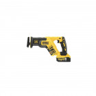 Image du produit : Scie sabre Dewalt compact - XR - sans fil - 18 Volts - 5Ah li-ion brushless - 2 batteries Dewalt - coffret TSTAK | DCS367P2-QW