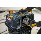 Image du produit : Aspirateur Dewalt TSTAK - XR - sans fil - Flexvolt 54 Volts - 2Ah li-ion brushless eau et poussières classe M | DCV586MT2-QW