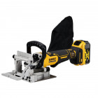 Image du produit : Fraiseuse à lamelles bois - XR - sans fil - 18 Volts - 5Ah li-ion brushless Dewalt | DCW682P2-QW