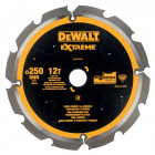 Image du produit : Lame Dewalt pour scie circulaire denture diamant, 250 x 30mm - 12 dents | DT1474-QZ