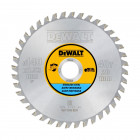 Image du produit : Lame Dewalt pour scie circulaire stationnaire 140 x 20,4mm - 40 dents, mtcg/inox, angle d'attaque 10 | DT1918-QZ