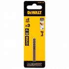 Image du produit : Foret black&gold HSS-G perçage plastique, bois, métal - 2 x 24 x 49mm Dewalt | DT20512-QZ