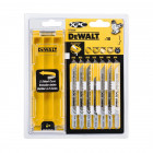 Image du produit : Coffret plastique de 10 lames Dewalt XPC HCS BIM pour bois | DT2296-QZ