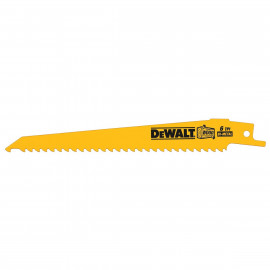 Lame Dewalt pour scie sabre BIM PlungePoint pour la coupe du bois 152mm | DT2359-QZ