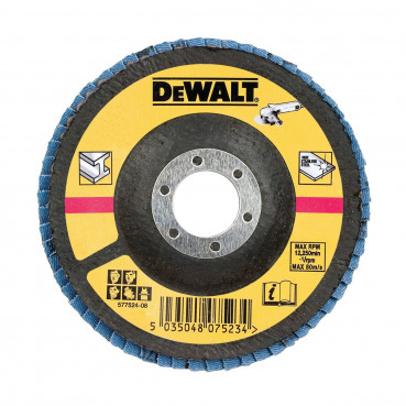 Disque à lamelles type 29 - Grain 60 - diamètre 125mm Dewalt | DT3266-QZ