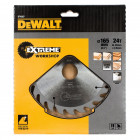 Image du produit : Lame Dewalt pour scie circulaire portative extrême workshop, 160 x 30mm - 24 dents | DT4027-QZ