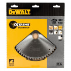 Image du produit : Lame Dewalt pour scie circulaire portative extrême workshop, 235 x 30mm - 56 dents | DT4097-QZ