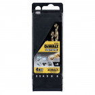 Image du produit : Coffret plastique de 6 forets métal extrême cobalt hss-co Dewalt | DT4956-QZ