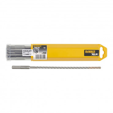 Foret béton sds-plus XLR 4 taillants par 10 pièces - 5 x 50 x 110mm Dewalt | DT8950-QZ