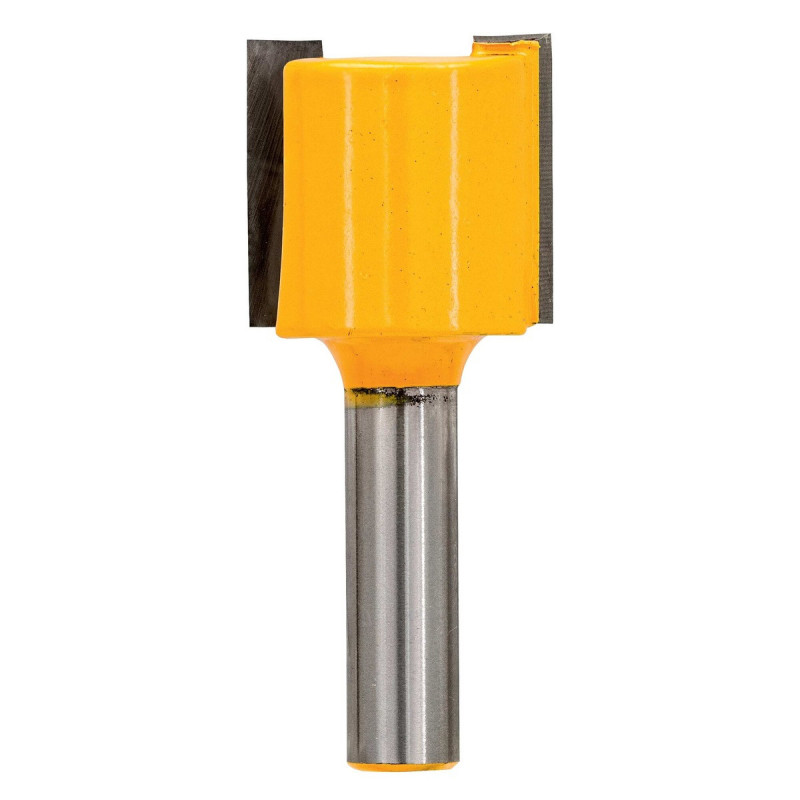 Fraise à rainurer pour défonceuse - 2 taillants 8 x 22mm longueur de travail 20mm Dewalt | DT90011-QZ