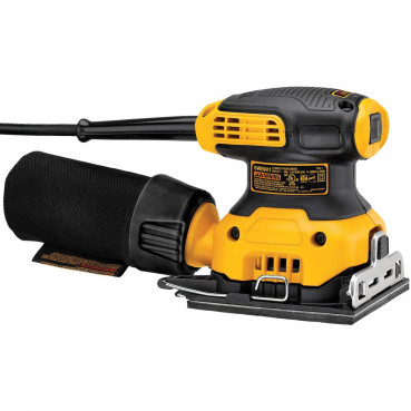 Ponceuse vibrante Dewalt 1/4 de feuille 230 Watts | DWE6411-QS