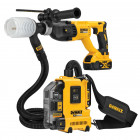 Image du produit : Aspirateur Dewalt portable - XR - sans fil - 18 Volts - 2Ah li-ion brushless | DWH161D1-QW