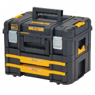 Image du produit : Dewalt kit TSTAK 2 pièces : petit coffret + tirroir | DWST83395-1