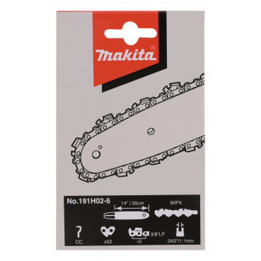 CHAINE TRONC 90PX 35cm 52MAIL - 3/8" Makita | 191H02-6