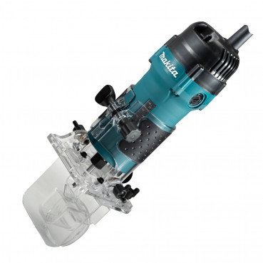 Affleureuse Makita 6mm - 530 Watts - capacité de plongée 0 - 42mm - pince diamètre 6mm - poids 1,7kg | 3712J