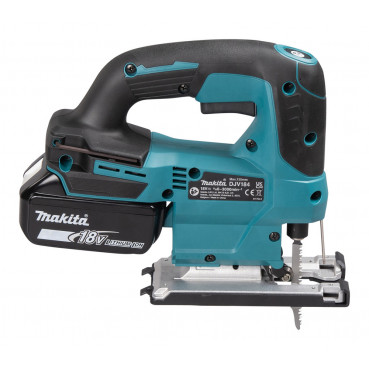 Scie sauteuse Makita LXT 18 Volts - sans fil Lithium (Li-Ion) - 5 Ah - poids 2,4kg | DJV184RTJ