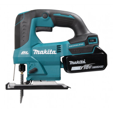 Scie sauteuse Makita LXT 18 Volts - sans fil Lithium (Li-Ion) - 5 Ah - poids 2,4kg | DJV184RTJ