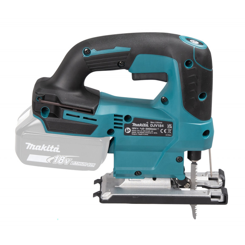 Makita DJV184ZJ Scie sauteuse sans fil 18V Brushless + Coffret