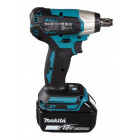 Image du produit : Boulonneuse à chocs Makita LXT 18 Volts - sans fil Lithium (Li-Ion) - 3 Ah - 180 Nm - carré 1/2" | DTW181RFJ