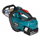 Image du produit : Tronçonneuse d'élagage Makita LXT 18 Volts - sans fil Lithium (Li-Ion) - 5 Ah - 25cm | DUC254RT2