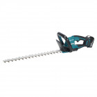 Image du produit : Taille-haie Makita LXT 18 Volts - sans fil Lithium (Li-Ion) - 3 Ah - 52cm - (1 batterie) - section de coupe maxi 20mm - longueur 500mm - poids 2,5kg | DUH506RF