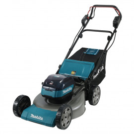 Tondeuse Makita 53cm XGT 40 Volts MAX - sans fil Lithium (Li-Ion) - 53cm - 5 Ah - surface tonte 2500-3400m² - hauteur tonte 20 à 100mm - 1 900 Watts | LM002GT201