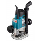 Image du produit : Défonceuse Makita 1 100 Watts - 6 / 6,35 / 8mm - 1100 Watts - capacité de plongée 0 - 57mm - pince diamètre 8mm - poids 3,3kg | RP1111CJ